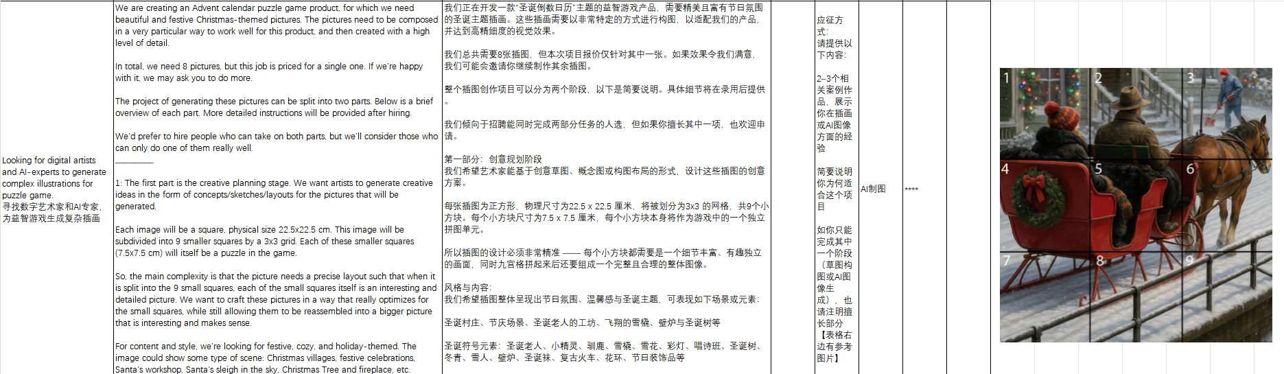 中低端外包需求-AI加手绘