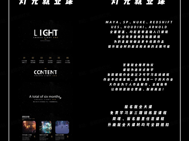 金铭灯光大礼包课程介绍